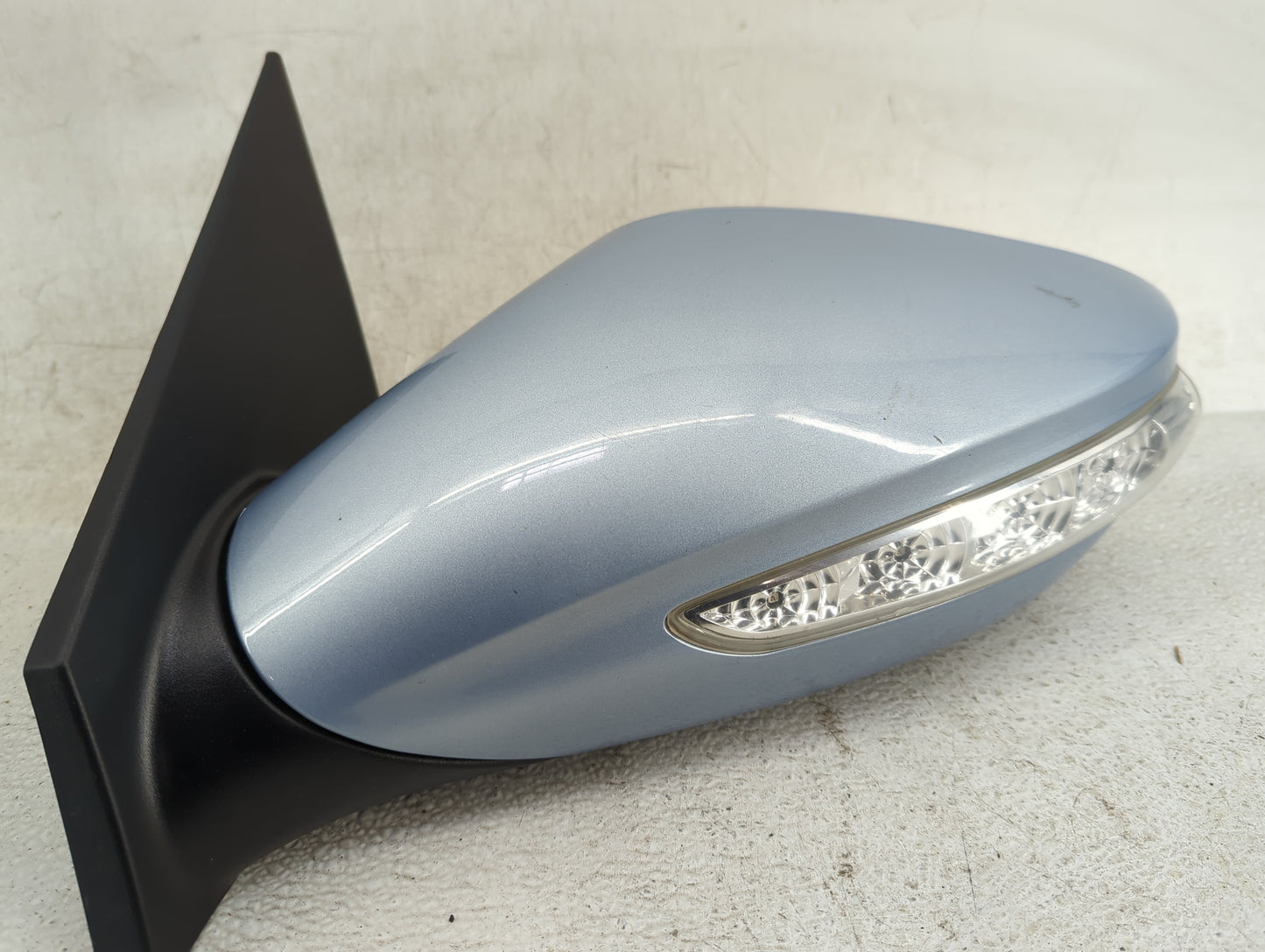 2011-2015 Hyundai Sonata Driver Left Side View Manual Door Mirror - Oemusedautoparts1.com