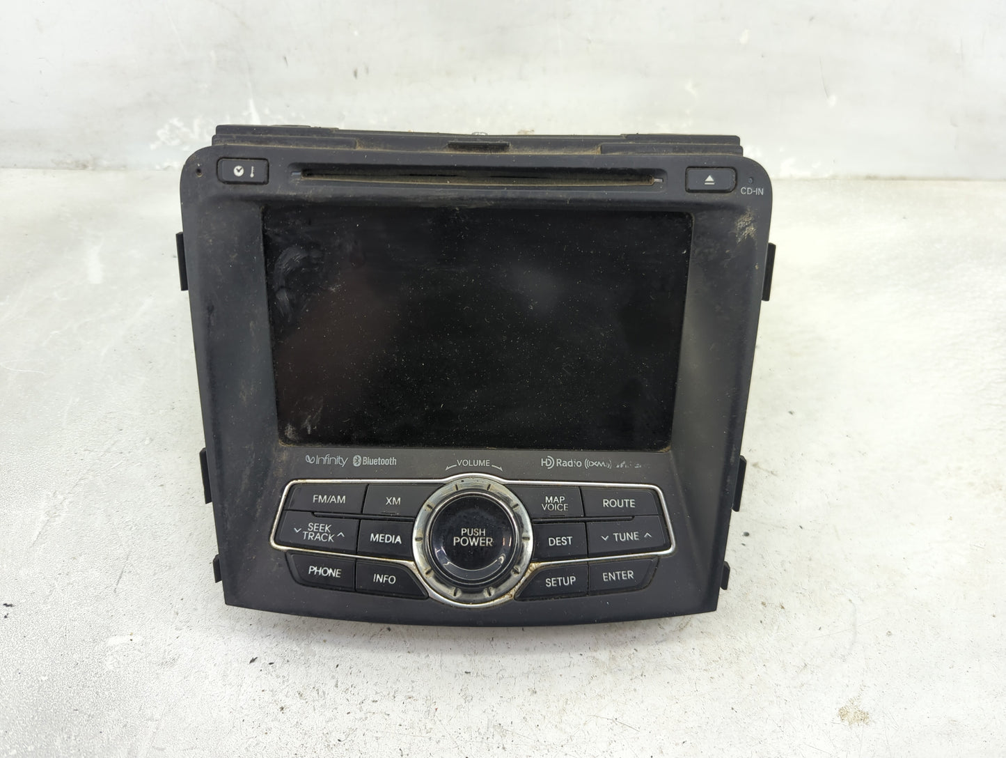 2011-2015 Hyundai Sonata Radio AM FM Cd Player Receiver Replacement P/N:96560-4R7064X Fits Fits 2011 2012 2013 2014 2015 OEM