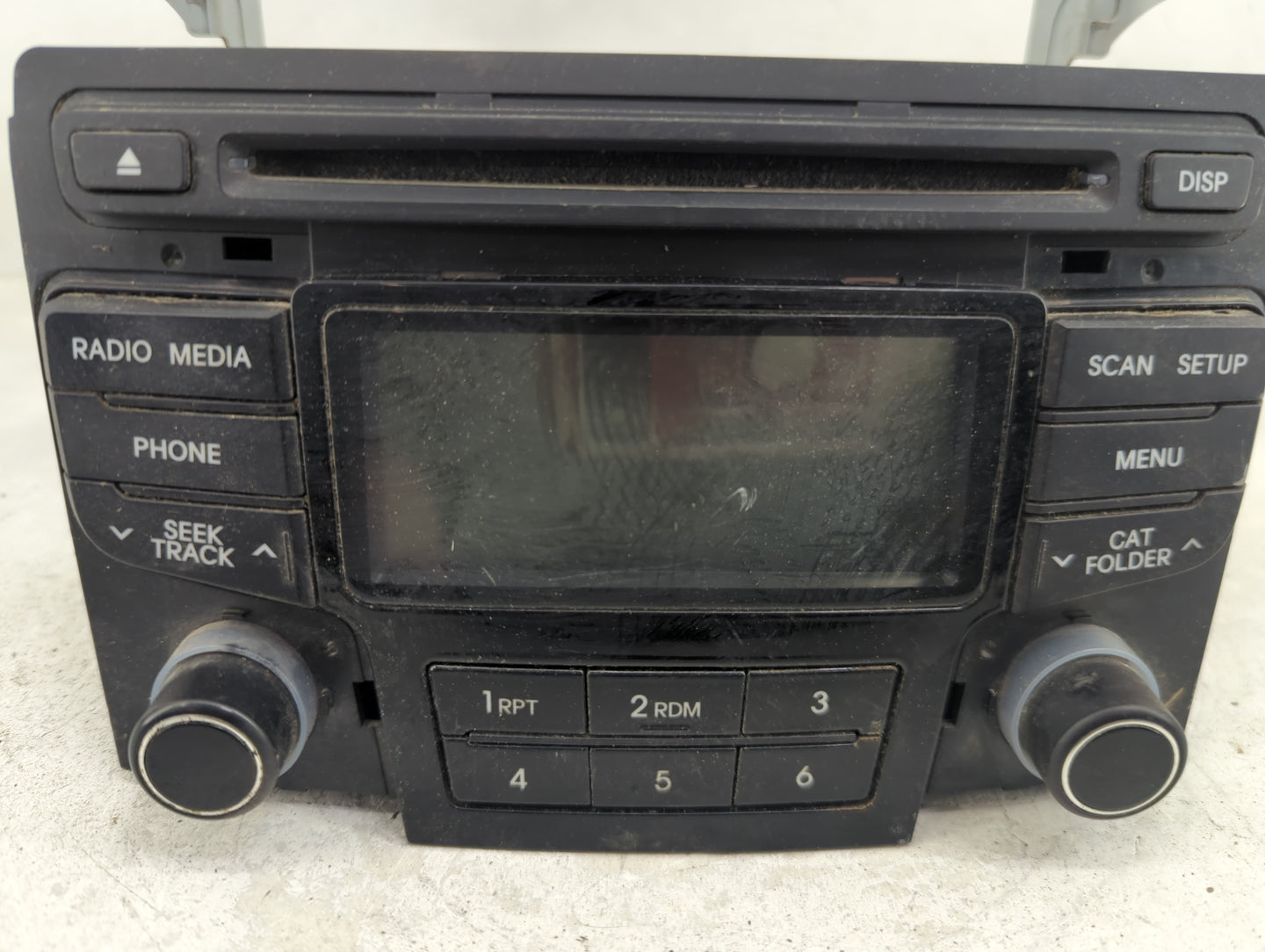 2012-2015 Hyundai Sonata Radio AM FM Cd Player Receiver Replacement P/N:961803Q600 PA-710YFA Fits Fits 2012 2013 2014 2015 O