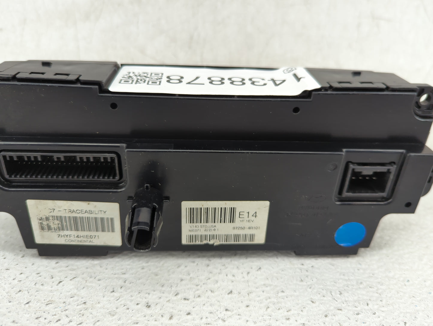 2011-2013 Hyundai Sonata Climate Control Module Temperature AC/Heater Replacement P/N:97250-4R101 Fits Fits 2011 2012 2013 O