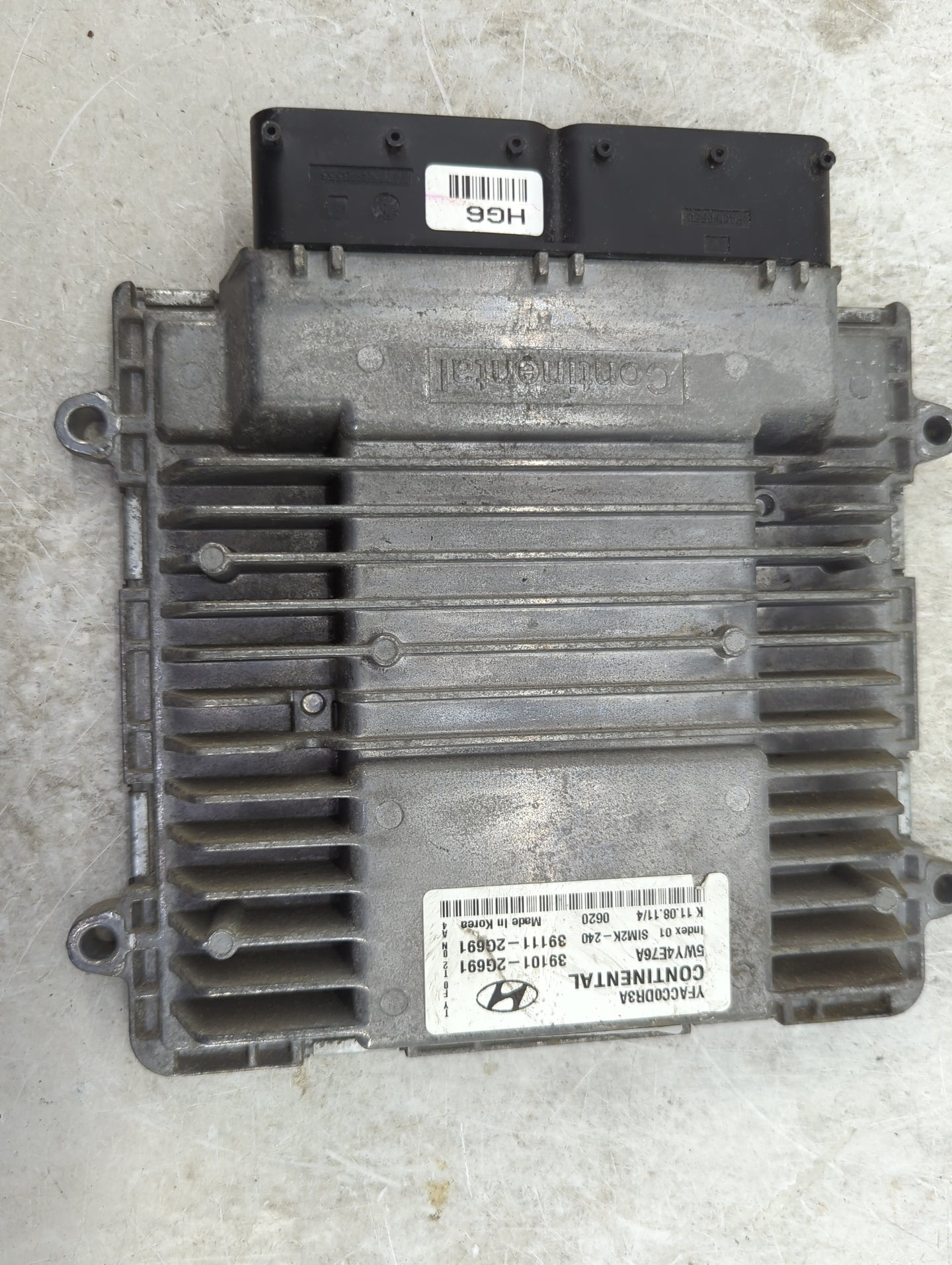 2011-2014 Hyundai Sonata PCM Engine Control Computer ECU ECM PCU OEM P/N:39101-2G691 39111-2G691 Fits Fits 2011 2012 2013 20
