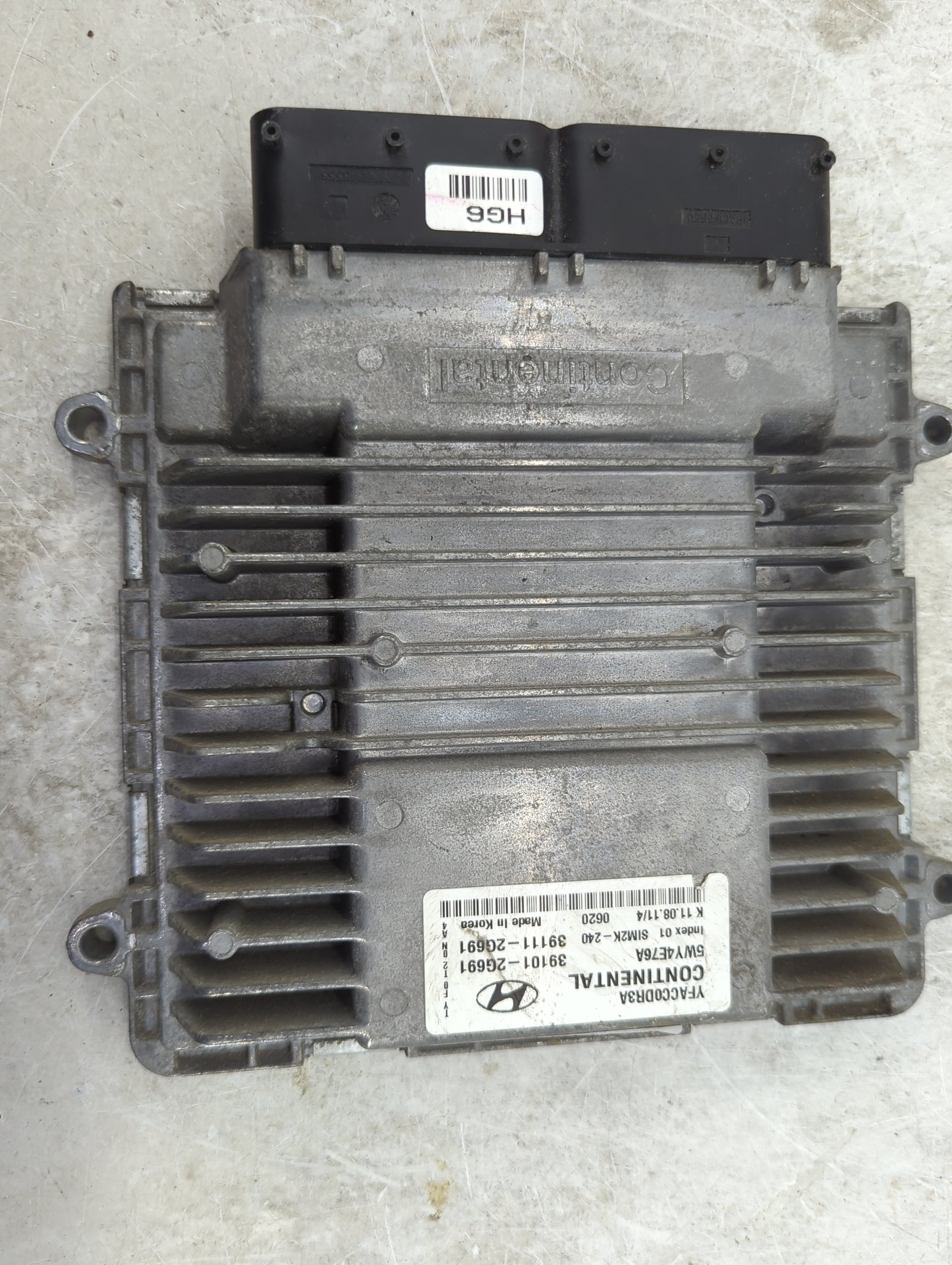 2011-2014 Hyundai Sonata PCM Engine Control Computer ECU ECM PCU OEM P/N:39101-2G691 39111-2G691 Fits Fits 2011 2012 2013 20