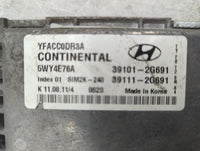 2011-2014 Hyundai Sonata PCM Engine Control Computer ECU ECM PCU OEM P/N:39101-2G691 39111-2G691 Fits Fits 2011 2012 2013 20