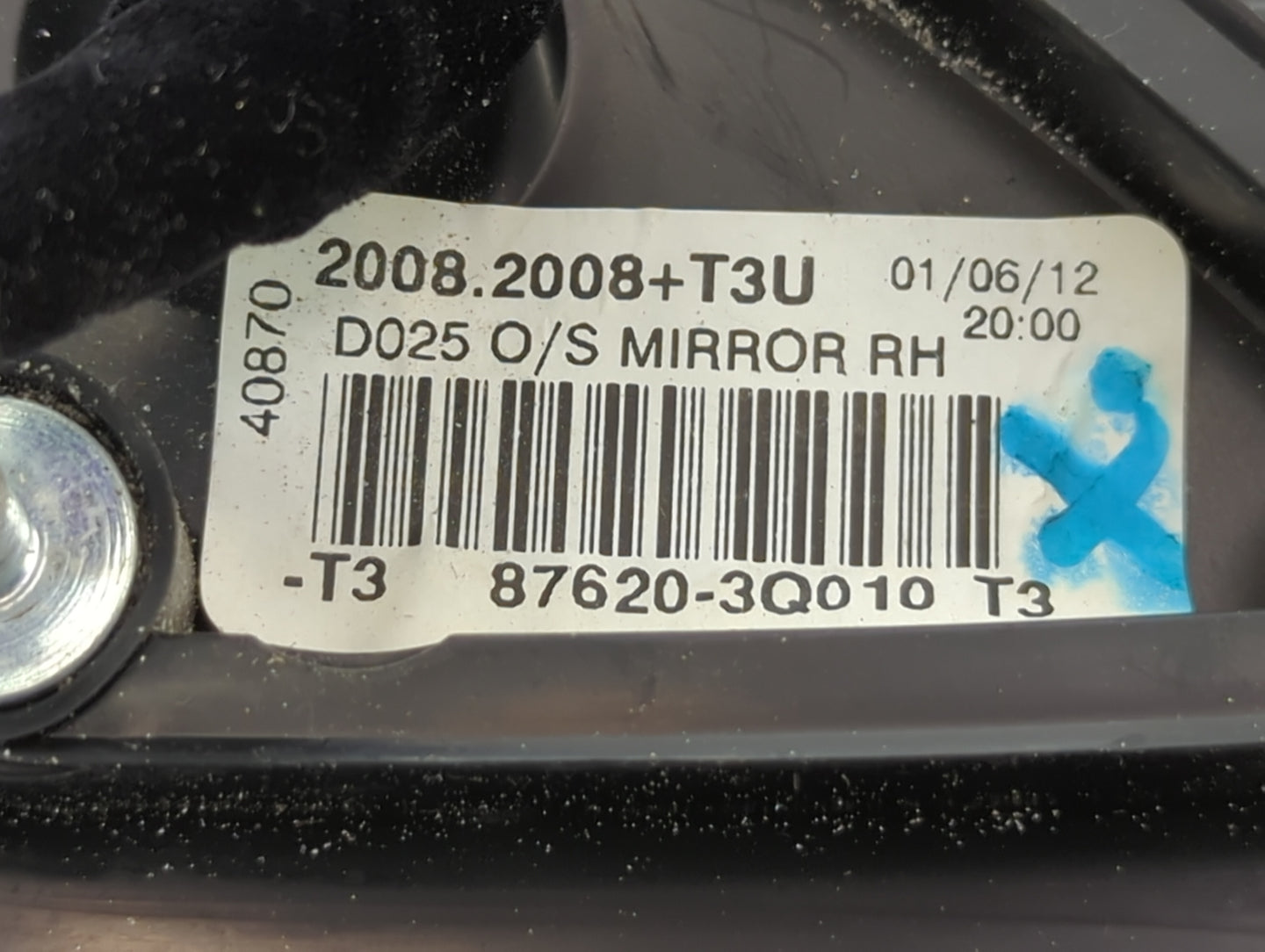2011-2014 Hyundai Sonata Passenger Side View Mirror - Right Door Mirror OEM Used - Oemusedautoparts1.com