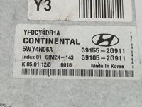 2011-2015 Hyundai Sonata PCM Engine Control Computer ECU ECM PCU OEM P/N:YFDCY4DR1A 5WY4N06A Fits Fits 2011 2012 2013 2014 2