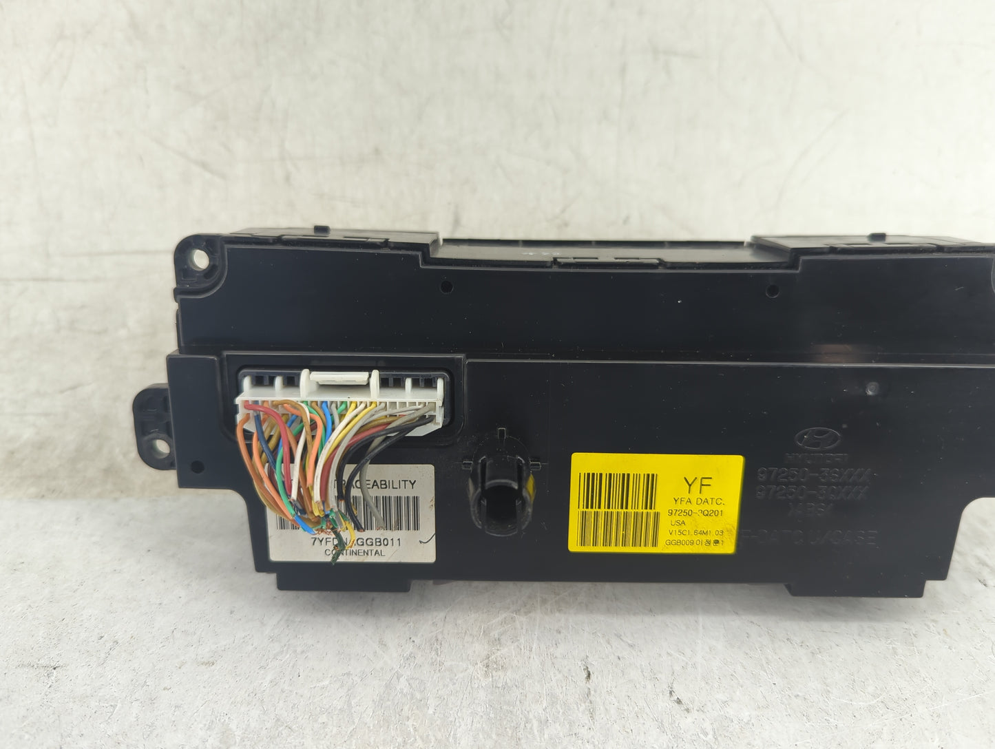 2011-2013 Hyundai Sonata Climate Control Module Temperature AC/Heater Replacement P/N:97250-3Q201 97250-3SXXX Fits OEM Used 