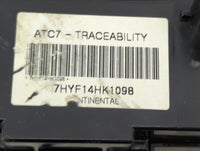 2011-2013 Hyundai Sonata Climate Control Module Temperature AC/Heater Replacement P/N:97250-4R102 7HYF14HK1098 Fits OEM Used