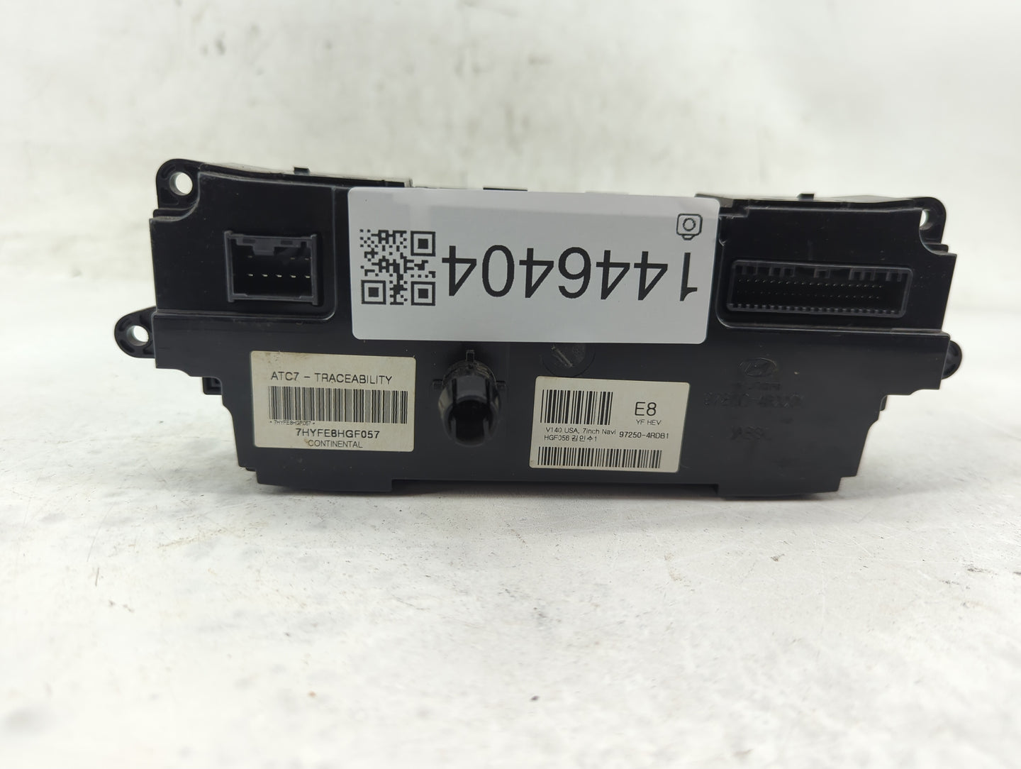 2011-2015 Hyundai Sonata Climate Control Module Temperature AC/Heater Replacement P/N:97250-4RDB1 Fits OEM Used Auto Parts -