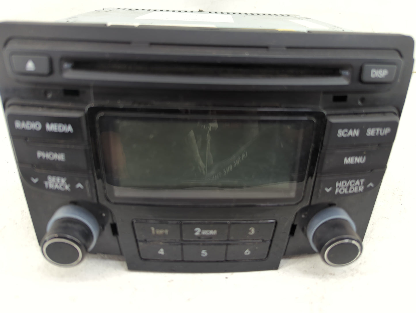 2012-2015 Hyundai Sonata Radio AM FM Cd Player Receiver Replacement P/N:961903Q700 96190-3Q700 Fits Fits 2012 2013 2014 2015