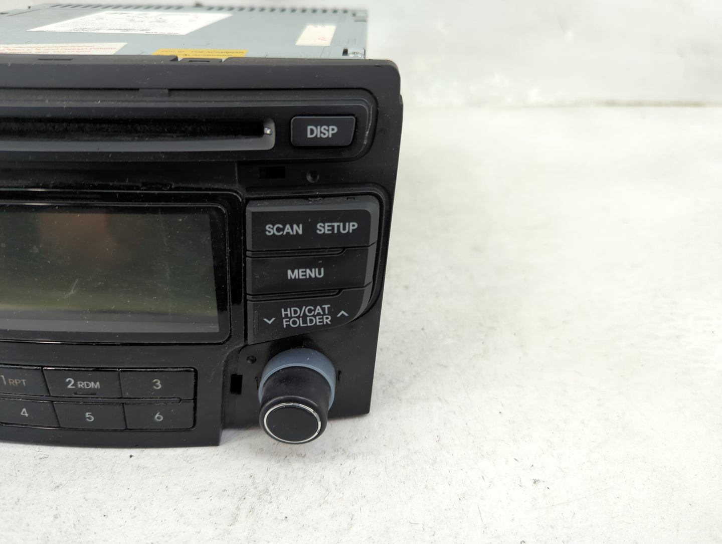 2012-2015 Hyundai Sonata Radio AM FM Cd Player Receiver Replacement P/N:961903Q700 96190-3Q700 Fits Fits 2012 2013 2014 2015