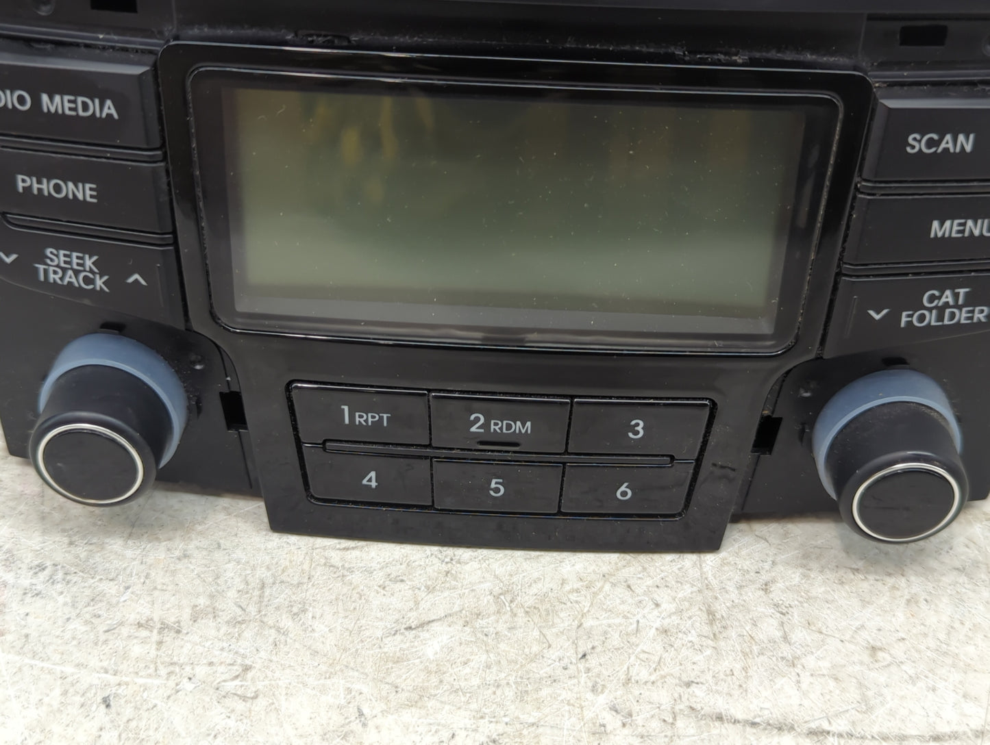 2012-2015 Hyundai Sonata Radio AM FM Cd Player Receiver Replacement P/N:961803Q6004X 96180-3Q6004X Fits Fits 2012 2013 2014 