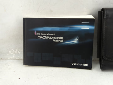 2012 Hyundai Sonata Owners Manual Book Guide P/N:A4RO-EU1DF OEM Used Auto Parts