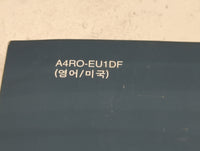 2012 Hyundai Sonata Owners Manual Book Guide P/N:A4RO-EU1DF OEM Used Auto Parts - Oemusedautoparts1.com