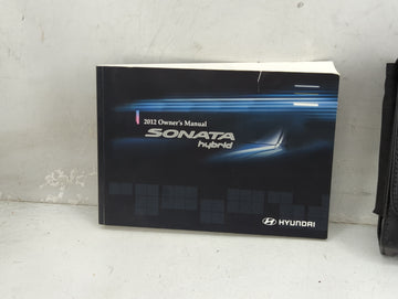 2012 Hyundai Sonata Owners Manual Book Guide P/N:A4RO-EU22H OEM Used Auto Parts