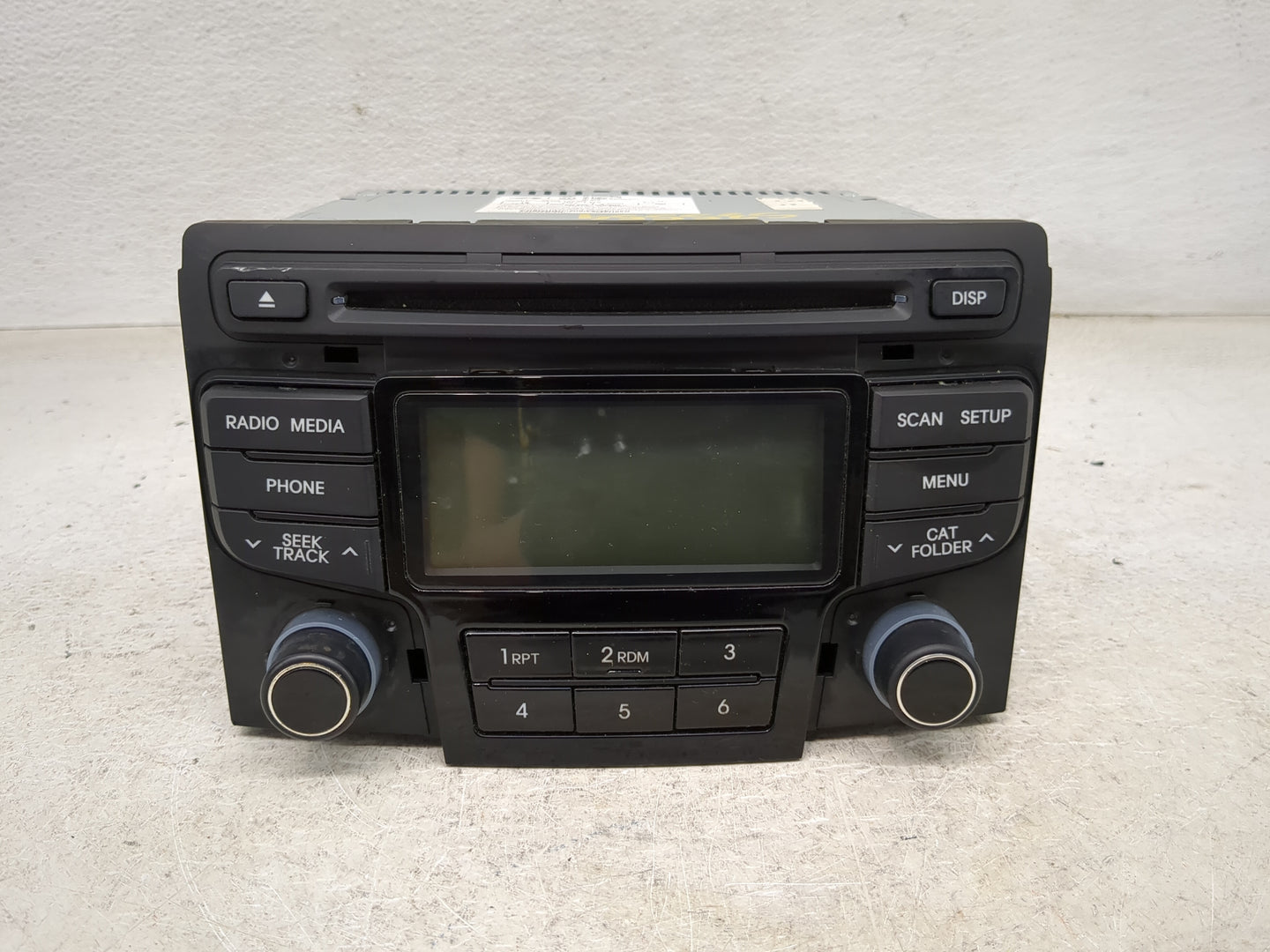 2012-2014 Hyundai Sonata Radio AM FM Cd Player Receiver Replacement P/N:961803Q700 96180-3Q700, 96220-3Q Fits Fits 2012 2013