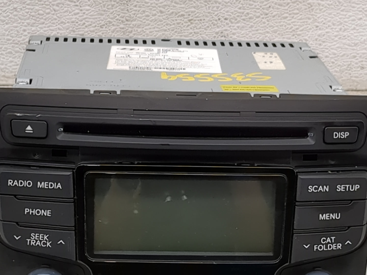 2012-2014 Hyundai Sonata Radio AM FM Cd Player Receiver Replacement P/N:961803Q700 96180-3Q700, 96220-3Q Fits Fits 2012 2013