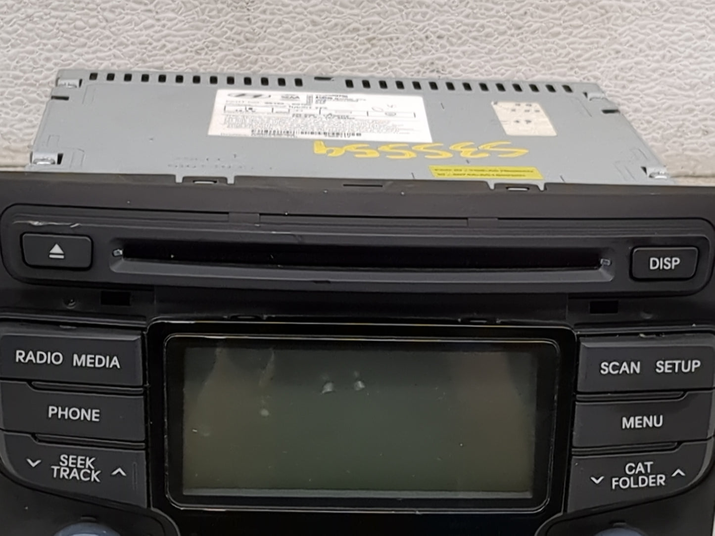 2012-2014 Hyundai Sonata Radio AM FM Cd Player Receiver Replacement P/N:961803Q700 96180-3Q700, 96220-3Q Fits Fits 2012 2013