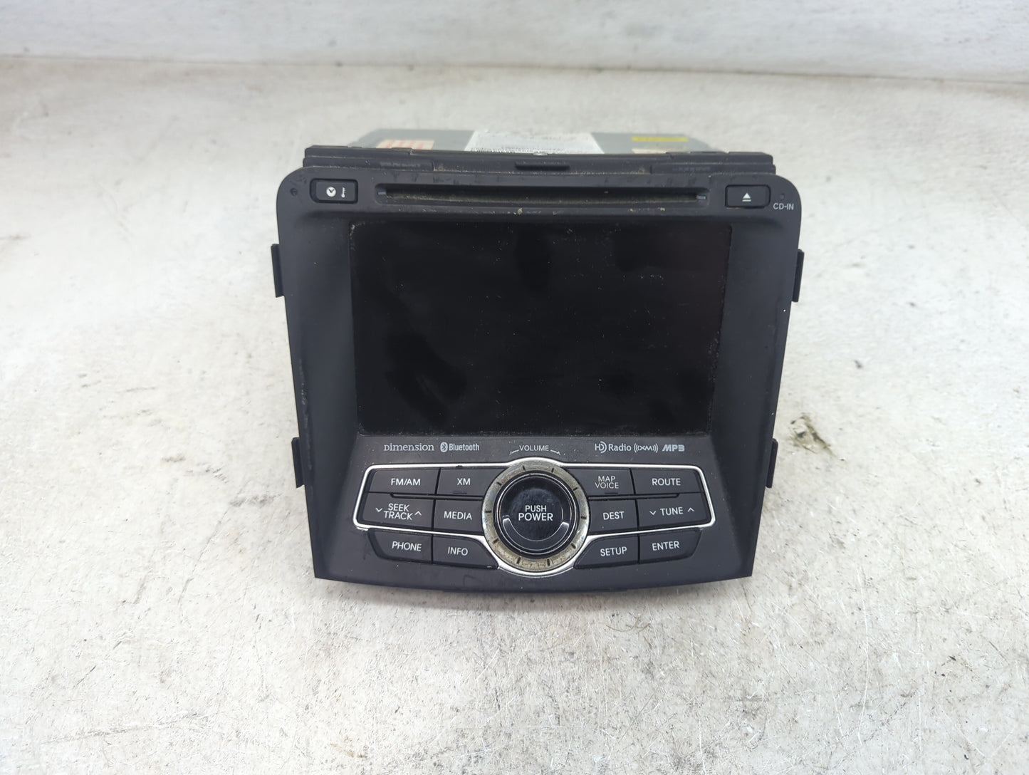 2012 Hyundai Sonata Radio AM FM Cd Player Receiver Replacement P/N:96560-3Q0054X AV2421NAN, TQ8-AV2421NAN, 5074A-AV2421NAN F