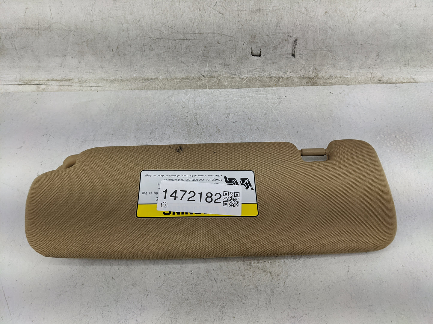 2011-2015 Hyundai Sonata Sun Visor Shade Replacement Passenger Right Mirror Fits Fits 2011 2012 2013 2014 2015 OEM Used Auto
