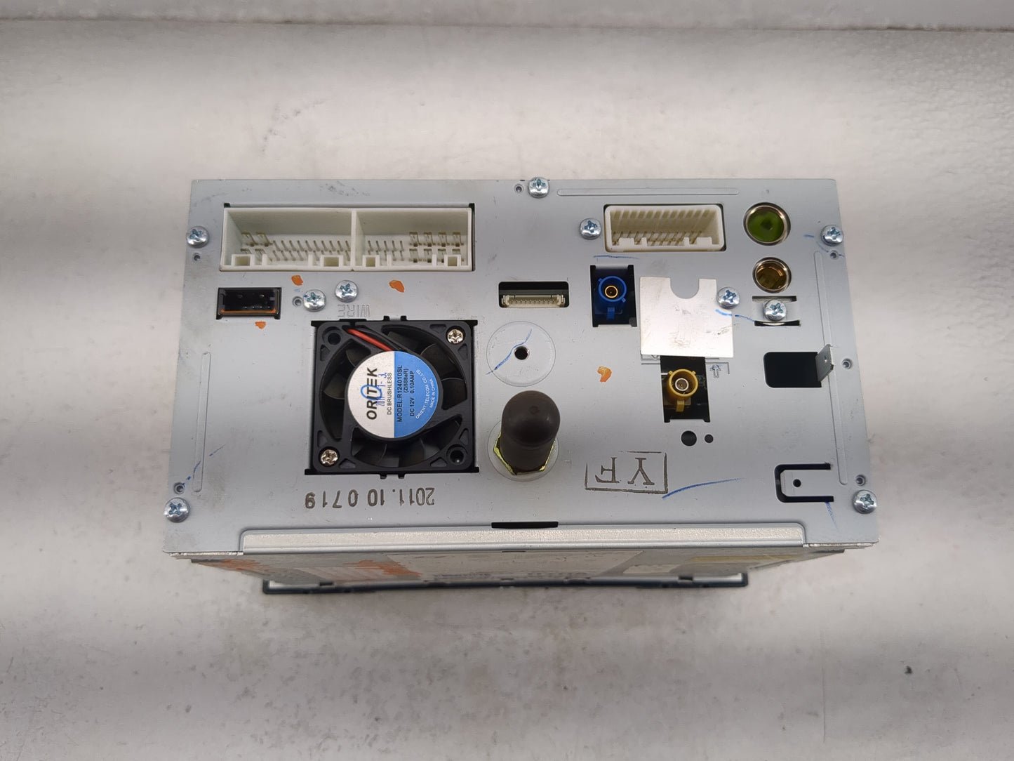 2012 Hyundai Sonata Radio AM FM Cd Player Receiver Replacement P/N:96560-3Q0054X AV242INAN, 965603Q0054X Fits OEM Used Auto 
