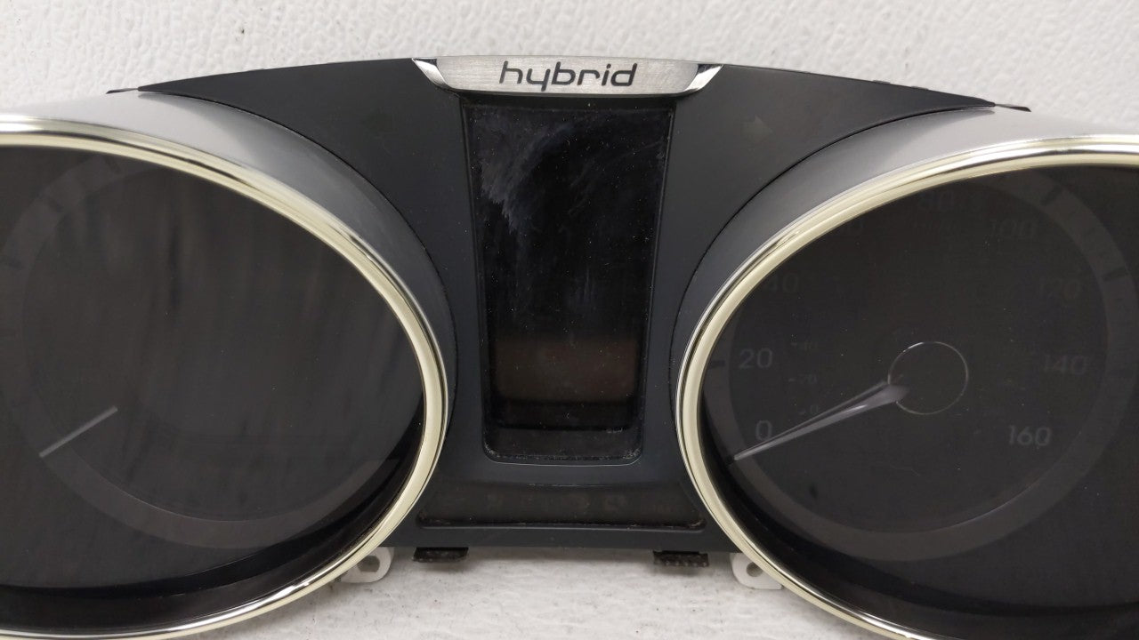 2011-2015 Hyundai Sonata Instrument Cluster Speedometer Gauges P/N:94001-4R002 Fits Fits 2011 2012 2013 2014 2015 OEM Used A