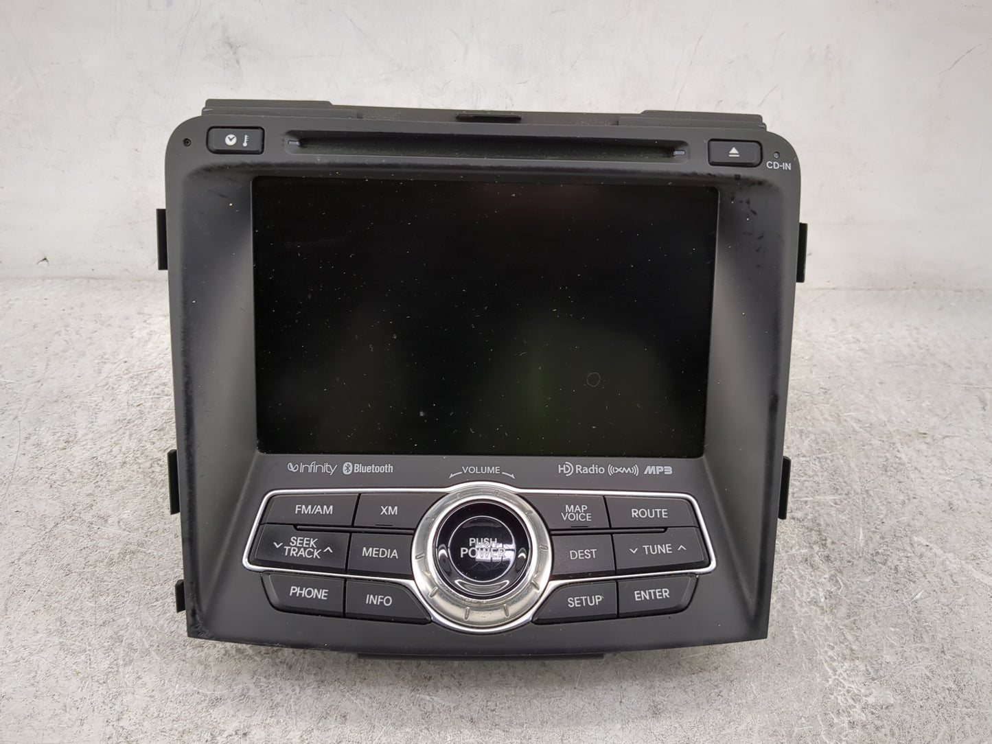 2013 Hyundai Sonata Radio AM FM Cd Player Receiver Replacement P/N:96560-3Q5054X 96560-3Q5054X, AV243INAN Fits OEM Used Auto