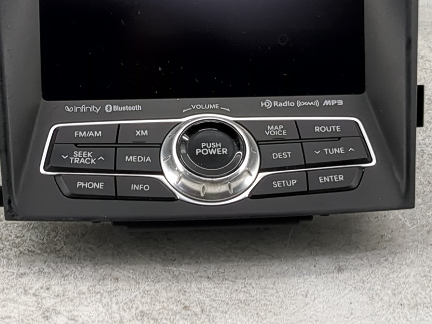 2013 Hyundai Sonata Radio AM FM Cd Player Receiver Replacement P/N:96560-3Q5054X 96560-3Q5054X, AV243INAN Fits OEM Used Auto