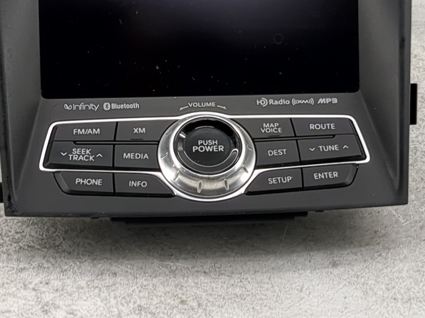 2013 Hyundai Sonata Radio AM FM Cd Player Receiver Replacement P/N:96560-3Q5054X 96560-3Q5054X, AV243INAN Fits OEM Used Auto