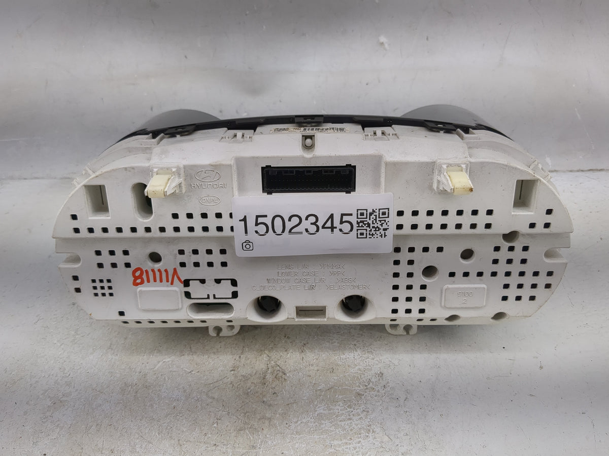 2011-2012 Hyundai Sonata Instrument Cluster Speedometer Gauges P/N:94001-3Q021 Miles: Fits Fits 2011 2012 OEM Used Auto Part