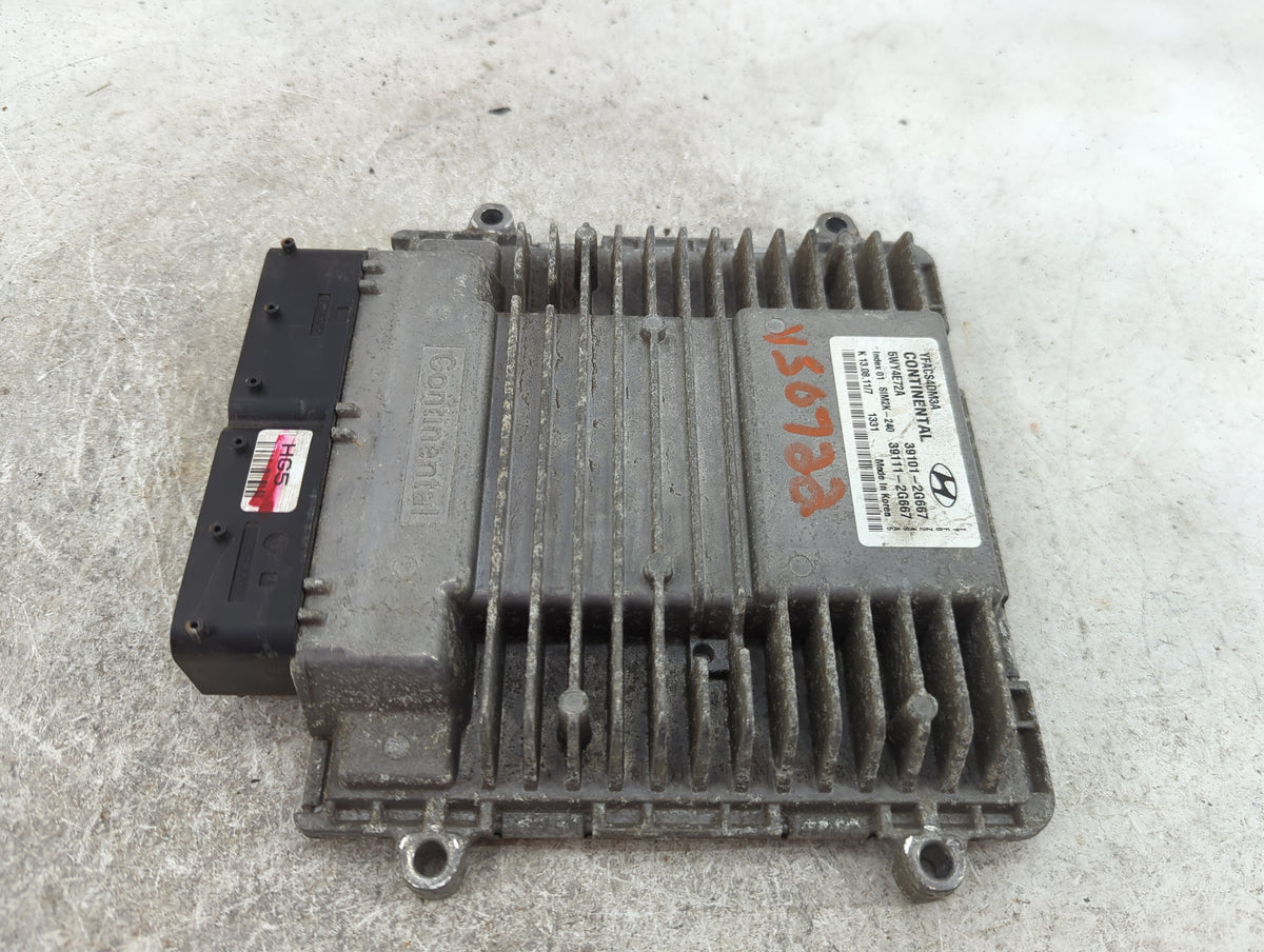 2011-2014 Hyundai Sonata PCM Engine Control Computer ECU ECM PCU OEM P/N:5WY4E72A 39101-2G667 Fits Fits 2011 2012 2013 2014 
