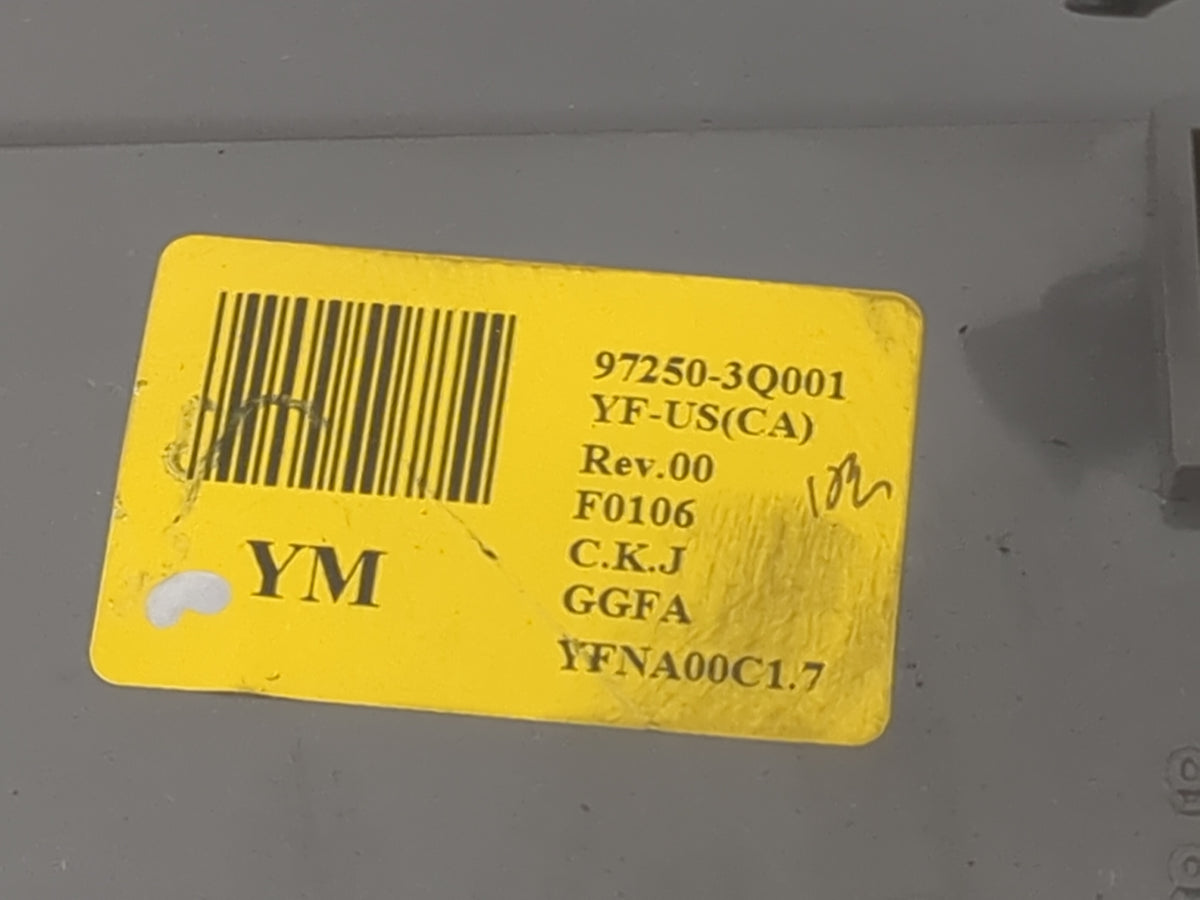 2011-2013 Hyundai Sonata Climate Control Module Temperature AC/Heater Replacement P/N:97250-3Q001 Fits Fits 2011 2012 2013 O