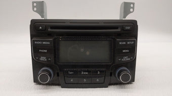 compare product 2012-2015 Hyundai Sonata Radio AM FM Cd Player Receiver Replacement P/N:96180-3Q600 96180-3Q700 Fits Fits 2012 2013 2014 2015 OEM Used Auto Parts