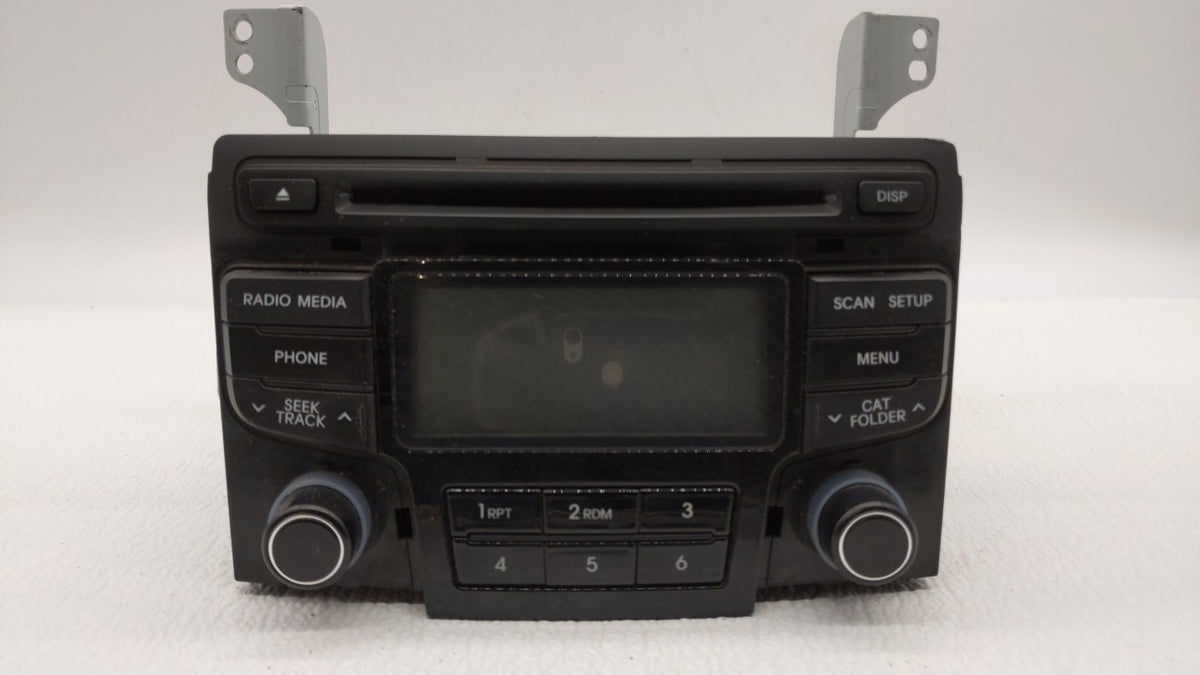 2012-2015 Hyundai Sonata Radio AM FM Cd Player Receiver Replacement P/N:96180-3Q600 96180-3Q700 Fits 2012 2013 2014 2015 OEM