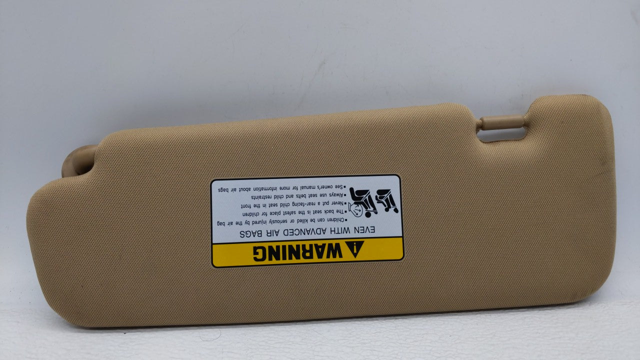 2011-2015 Hyundai Sonata Sun Visor Shade Replacement Passenger Right Mirror Fits Fits 2011 2012 2013 2014 2015 OEM Used Auto