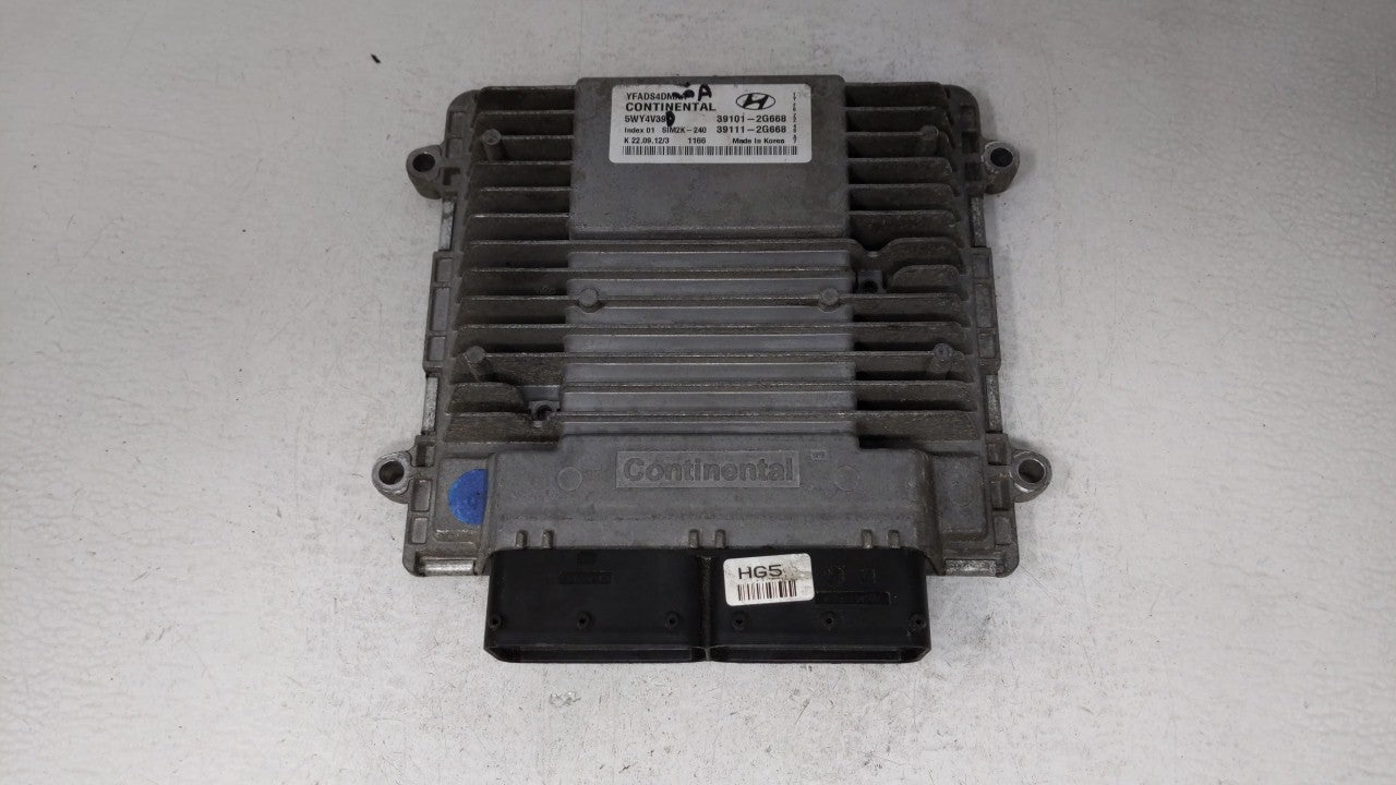 2011-2014 Hyundai Sonata PCM Engine Control Computer ECU ECM PCU OEM P/N:39101-2G667 39101-2G669 Fits Fits 2011 2012 2013 20