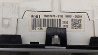 2011-2013 Hyundai Sonata Instrument Cluster Speedometer Gauges P/N:94001-3Q000 94001-3Q001 Fits Fits 2011 2012 2013 OEM Used