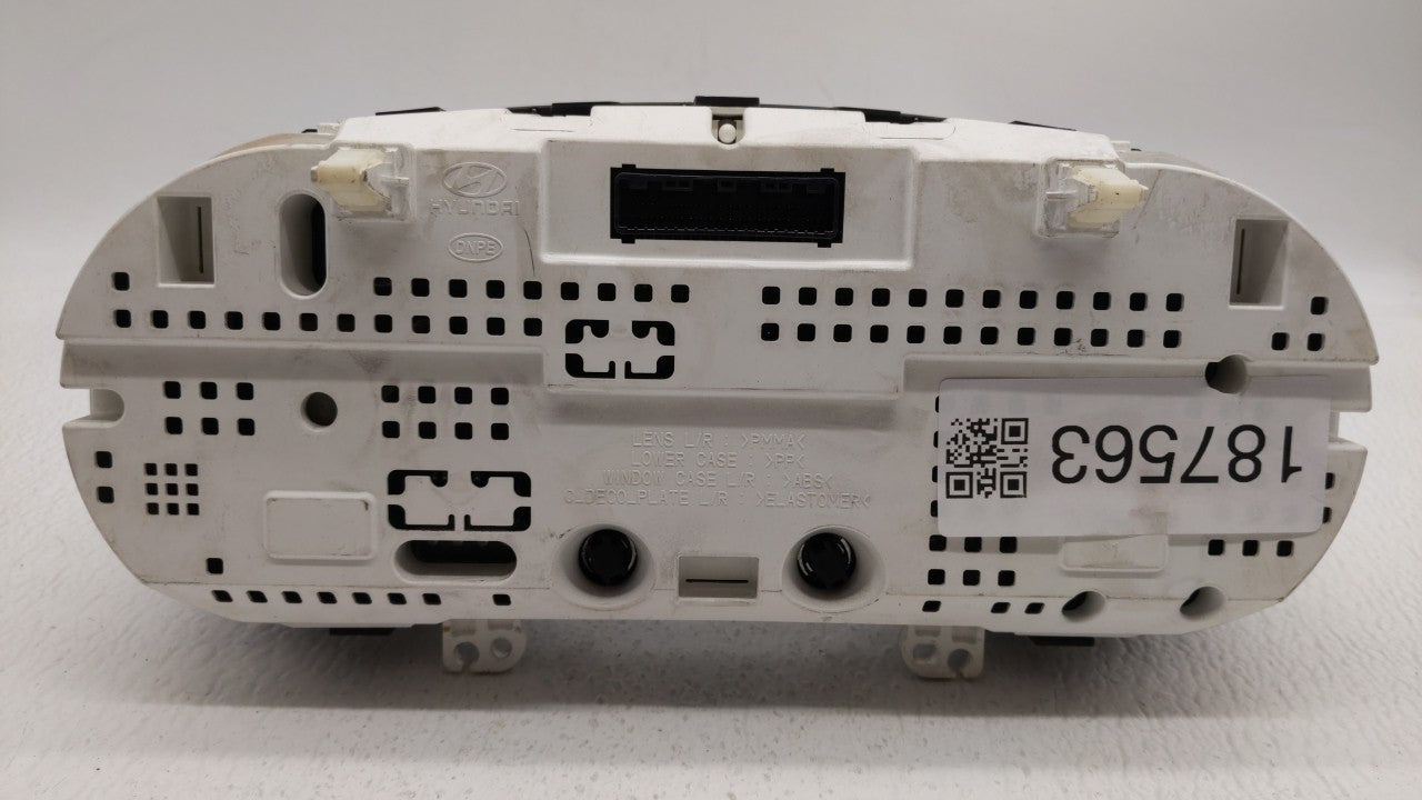 2011-2013 Hyundai Sonata Instrument Cluster Speedometer Gauges P/N:94001-3Q000 94001-3Q001 Fits Fits 2011 2012 2013 OEM Used