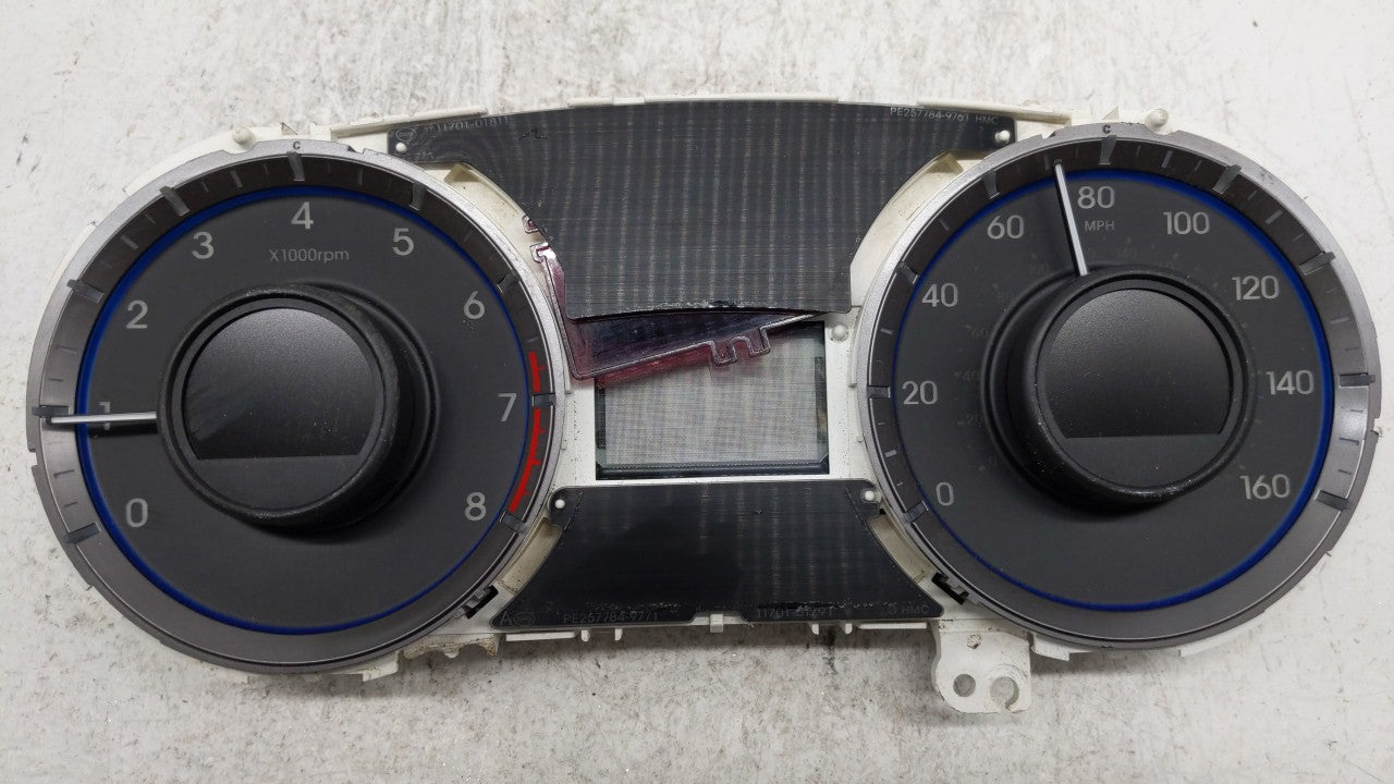 2011-2014 Hyundai Sonata Instrument Cluster Speedometer Gauges P/N:94001-3Q014 94011-3Q010 Fits Fits 2011 2012 2013 2014 OEM