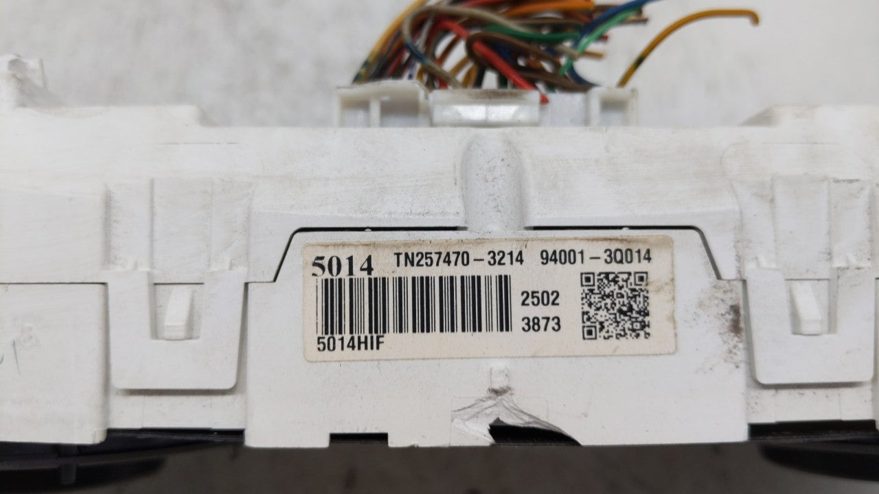2011-2014 Hyundai Sonata Instrument Cluster Speedometer Gauges P/N:94001-3Q014 94011-3Q010 Fits Fits 2011 2012 2013 2014 OEM