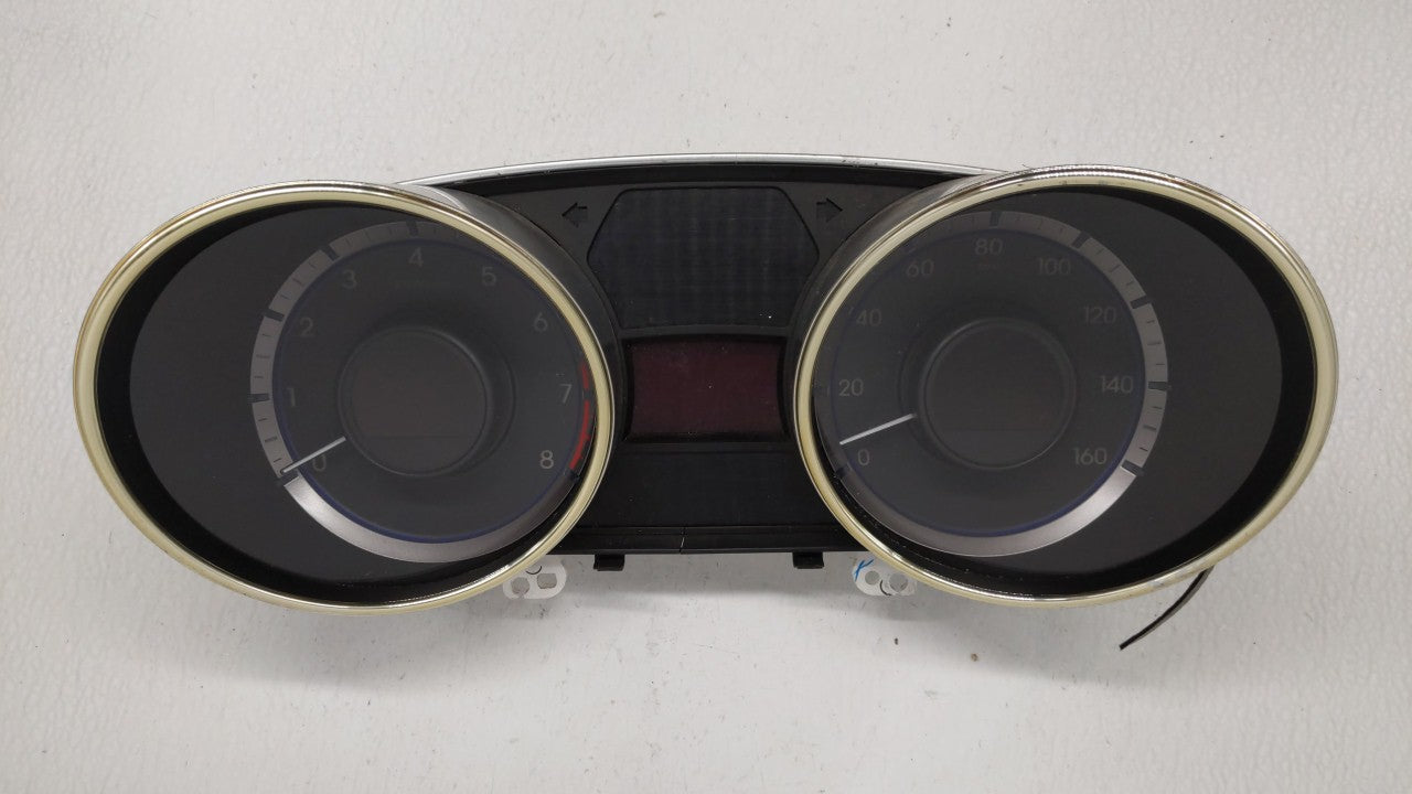 2011-2014 Hyundai Sonata Instrument Cluster Speedometer Gauges P/N:94001-3Q014 94011-3Q010 Miles: Fits Fits 2011 2012 2013 2
