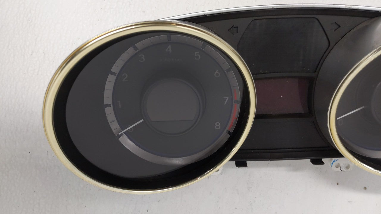 2011-2014 Hyundai Sonata Instrument Cluster Speedometer Gauges P/N:94001-3Q014 94011-3Q010 Miles: Fits Fits 2011 2012 2013 2