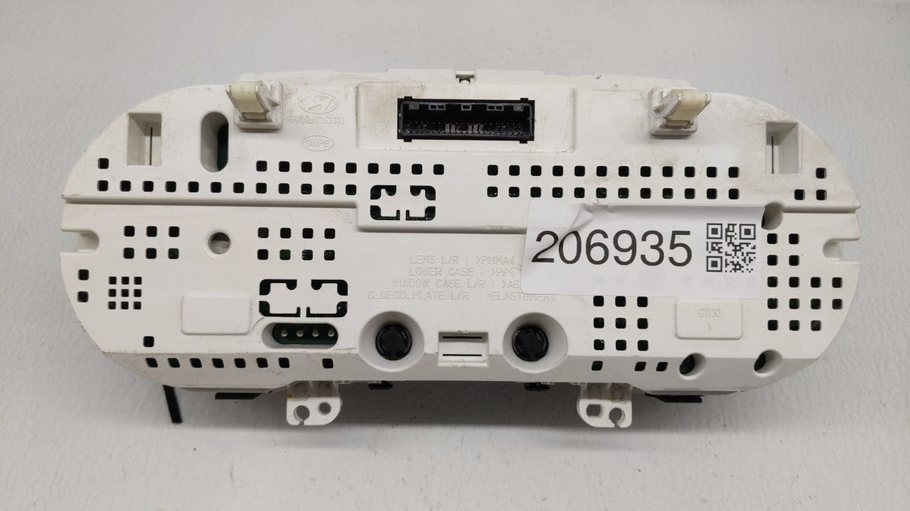 2011-2014 Hyundai Sonata Instrument Cluster Speedometer Gauges P/N:94001-3Q014 94011-3Q010 Miles: Fits Fits 2011 2012 2013 2