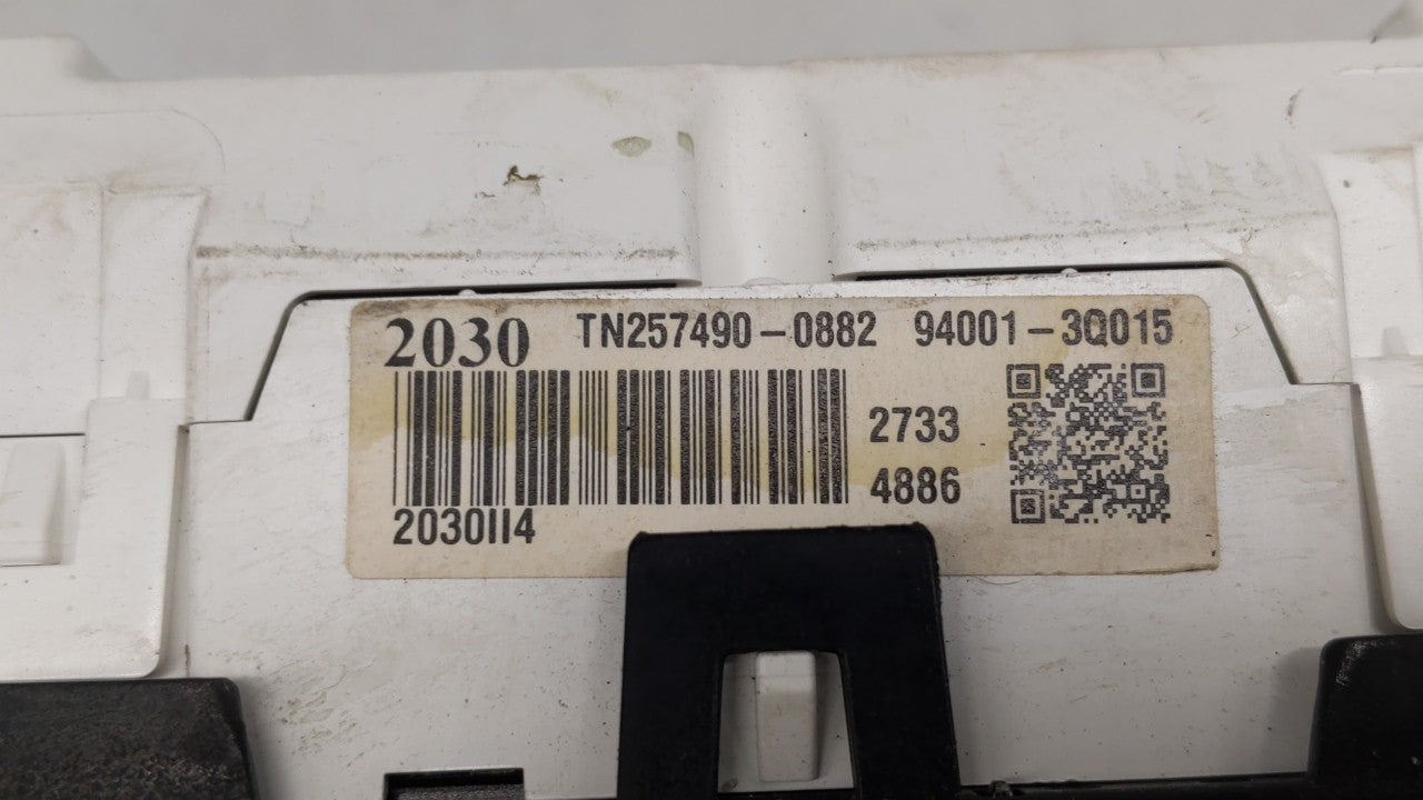 2011-2014 Hyundai Sonata Instrument Cluster Speedometer Gauges P/N:94001-3Q014 94011-3Q010 Fits Fits 2011 2012 2013 2014 OEM