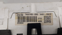2011-2014 Hyundai Sonata Instrument Cluster Speedometer Gauges P/N:94001-3Q014 94011-3Q010 Fits Fits 2011 2012 2013 2014 OEM