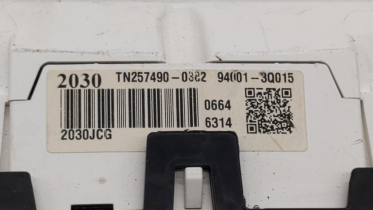 2011-2014 Hyundai Sonata Instrument Cluster Speedometer Gauges P/N:94001-3Q014 94011-3Q010 Fits Fits 2011 2012 2013 2014 OEM