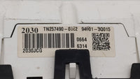 2011-2014 Hyundai Sonata Instrument Cluster Speedometer Gauges P/N:94001-3Q014 94011-3Q010 Fits Fits 2011 2012 2013 2014 OEM