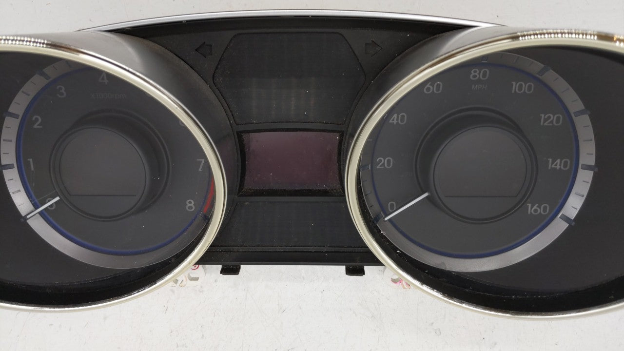 2011-2014 Hyundai Sonata Instrument Cluster Speedometer Gauges P/N:94001-3Q014 94011-3Q010 Fits Fits 2011 2012 2013 2014 OEM