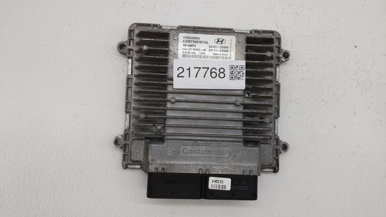 2011-2014 Hyundai Sonata PCM Engine Control Computer ECU ECM PCU OEM P/N:39101-2G667 39101-2G669 Fits Fits 2011 2012 2013 20