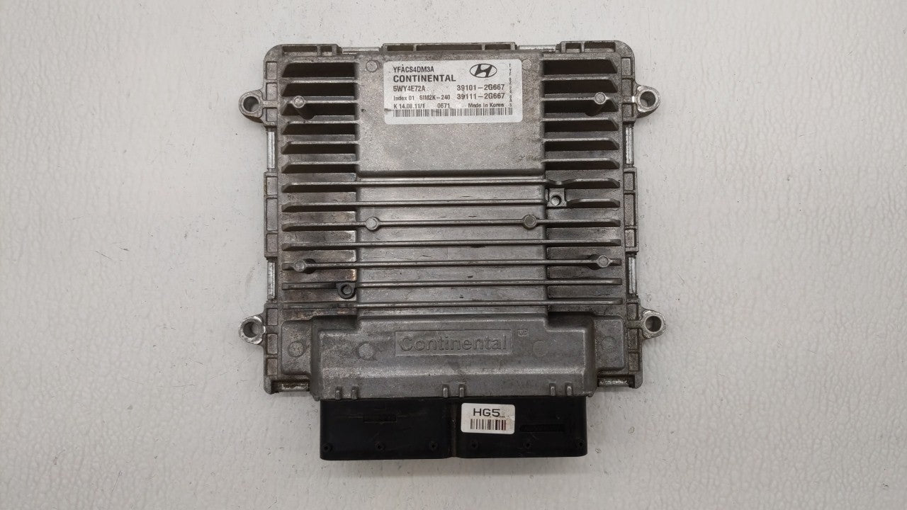 2011-2014 Hyundai Sonata PCM Engine Control Computer ECU ECM PCU OEM P/N:39101-2G667 39111-2G668 Fits Fits 2011 2012 2013 20