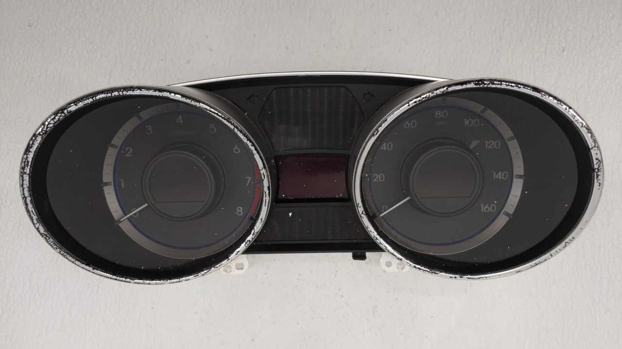 2011-2014 Hyundai Sonata Instrument Cluster Speedometer Gauges P/N:94001-3Q014 94011-3Q010 Fits Fits 2011 2012 2013 2014 OEM